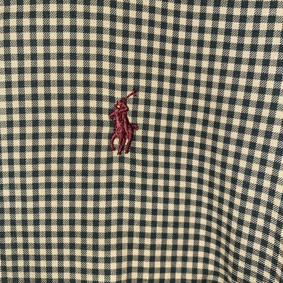 Vintage Ralph Lauren Shirt Mens XL Brown Plaid Classic Fit Button Down Preppy - Picture 4 of 7